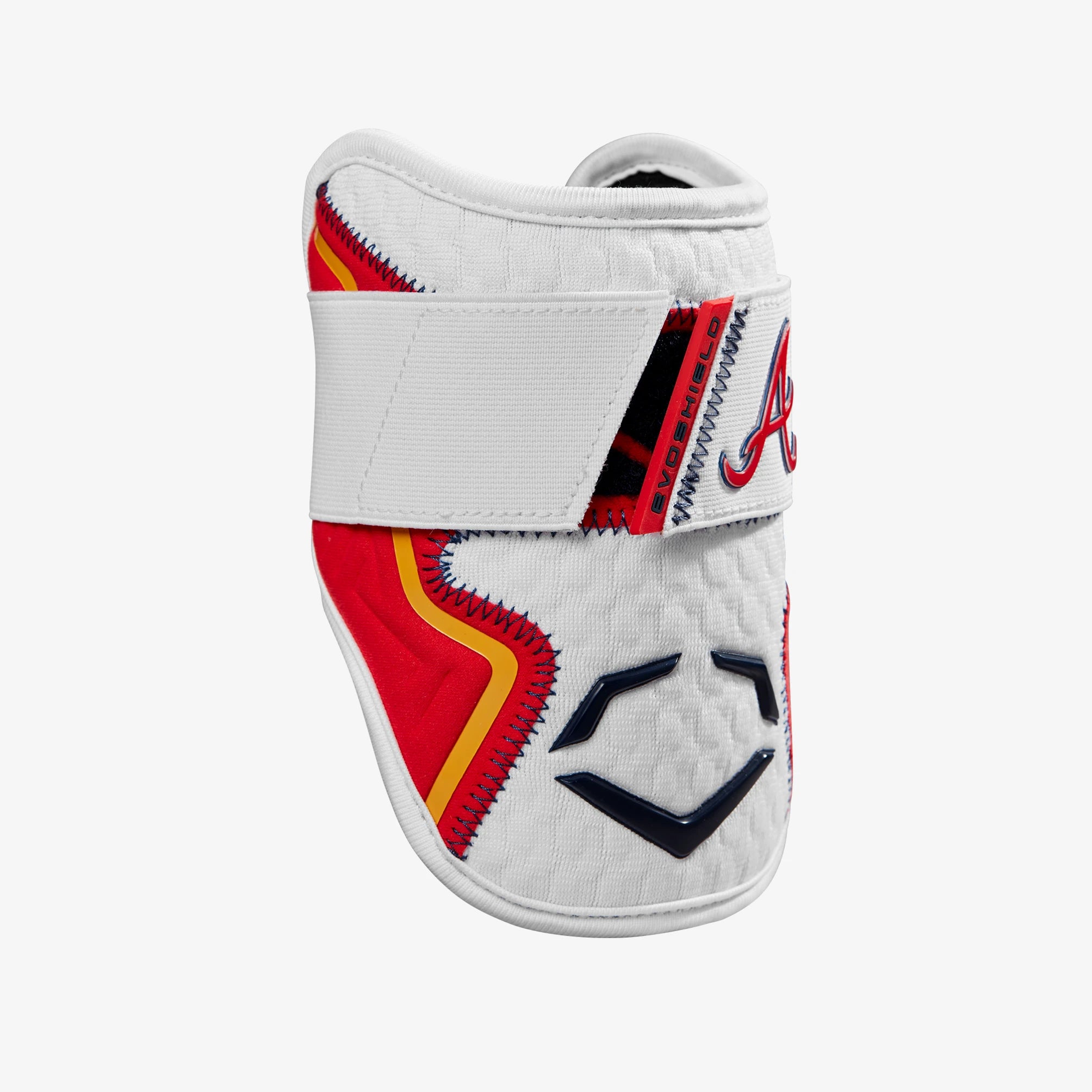 EvoShield PRO-SRZ 2.0 ON FIELD COLLECTION BATTER'S ELBOW GUARD: BRAVES