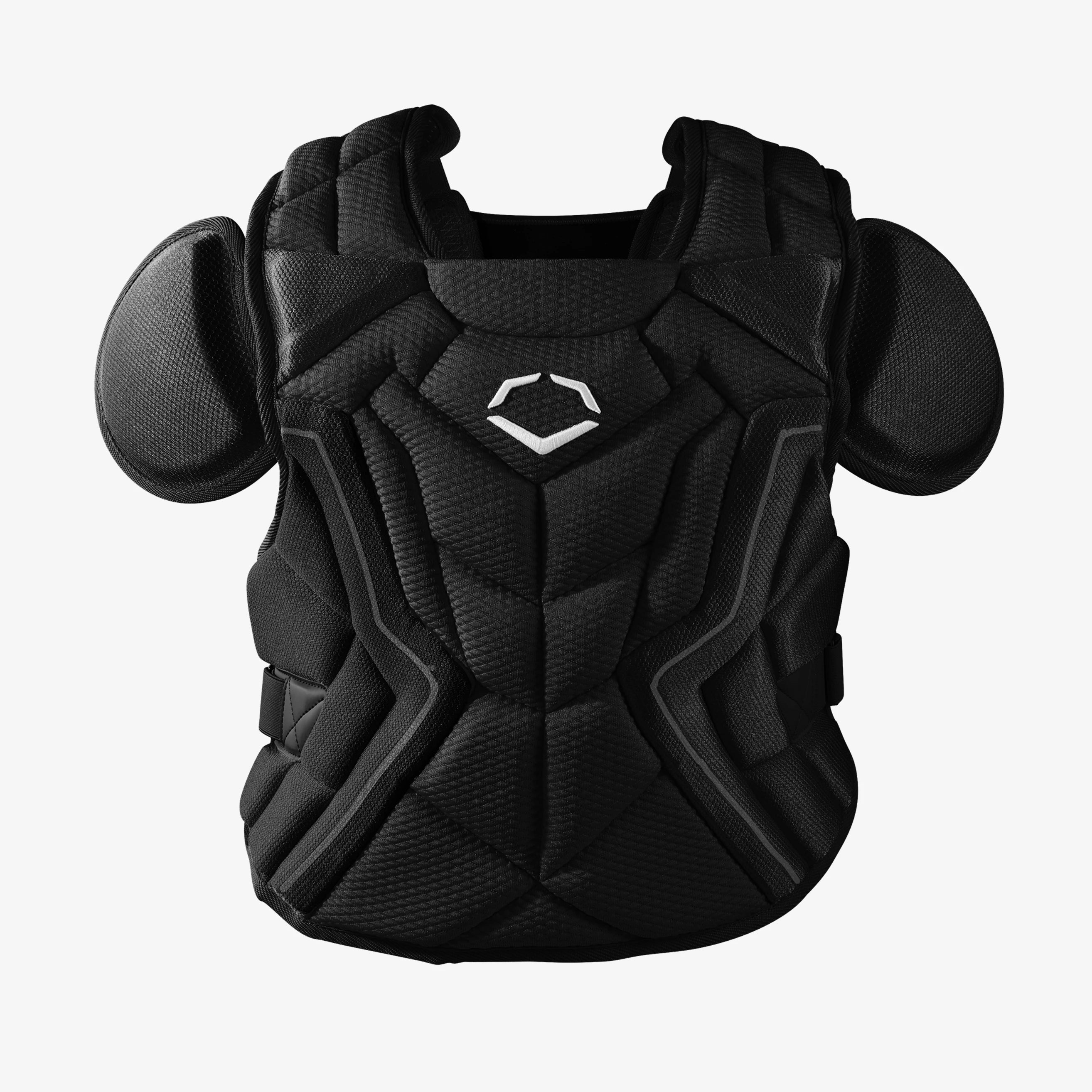 Pro-SRZ™ 2.0 Baseball Catcher’s Intermediate Black Chest Protector: WB5762601INT