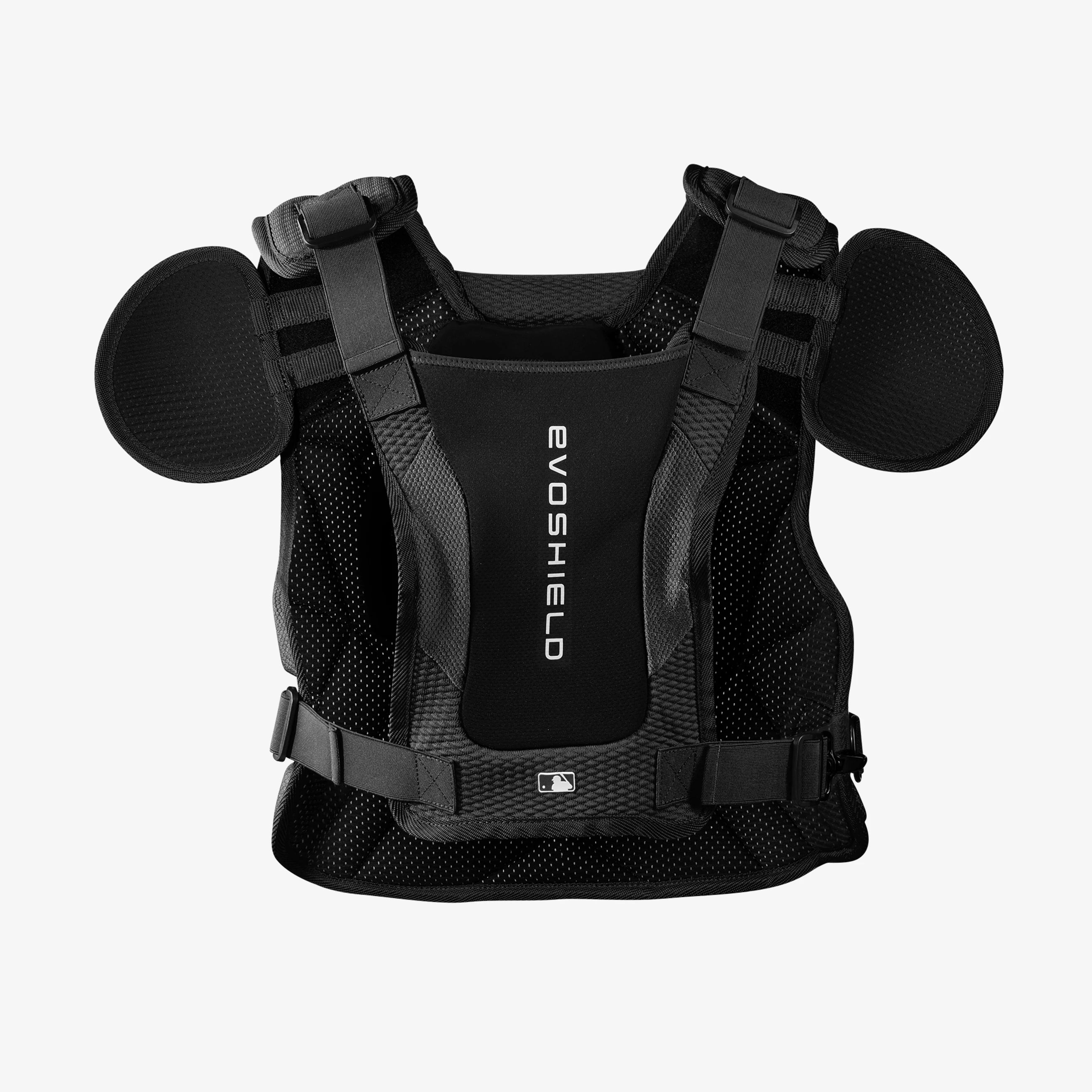 Pro-SRZ™ 2.0 Baseball Catcher’s Intermediate Black Chest Protector: WB5762601INT