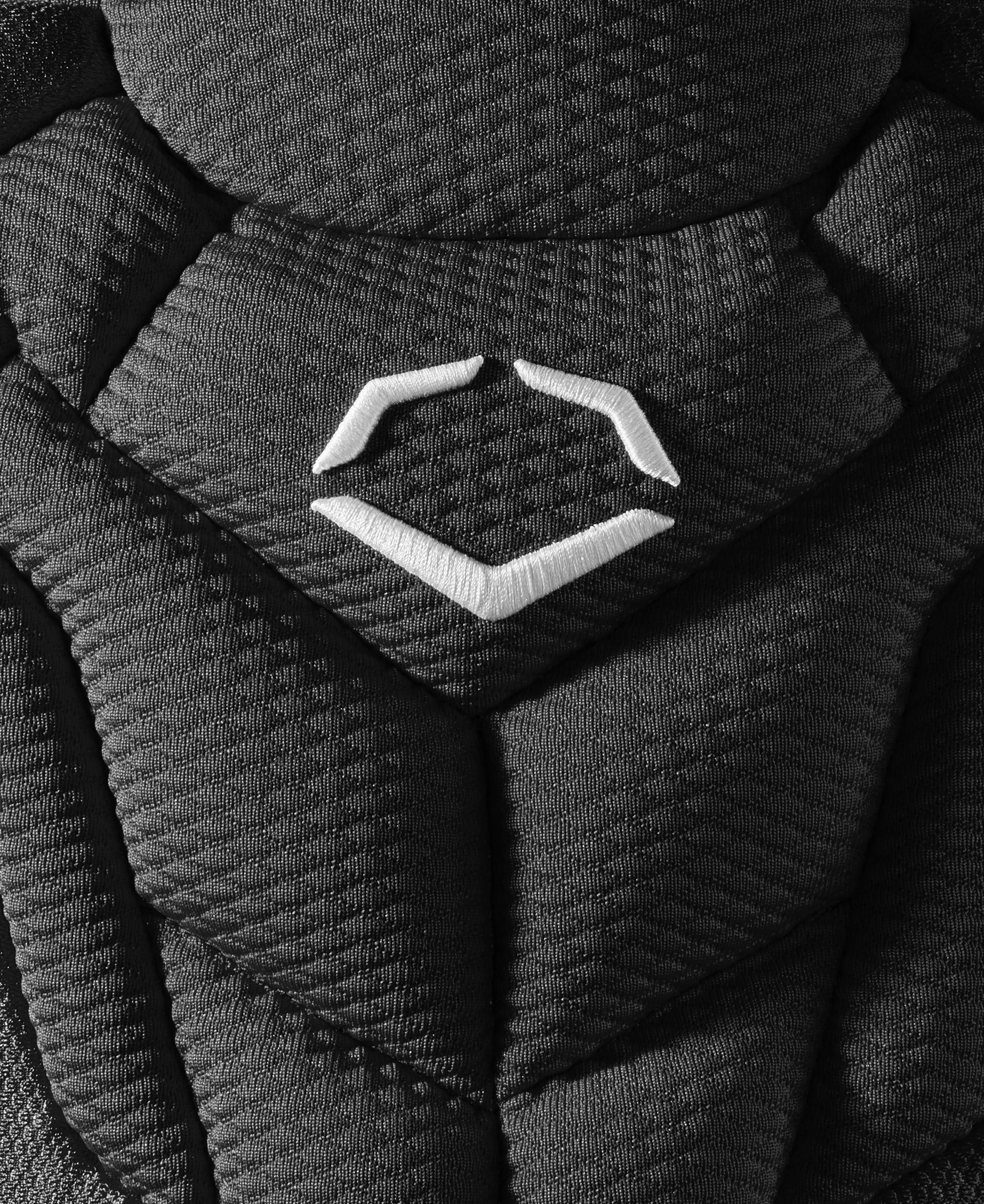 Pro-SRZ™ 2.0 Baseball Catcher’s Intermediate Black Chest Protector: WB5762601INT