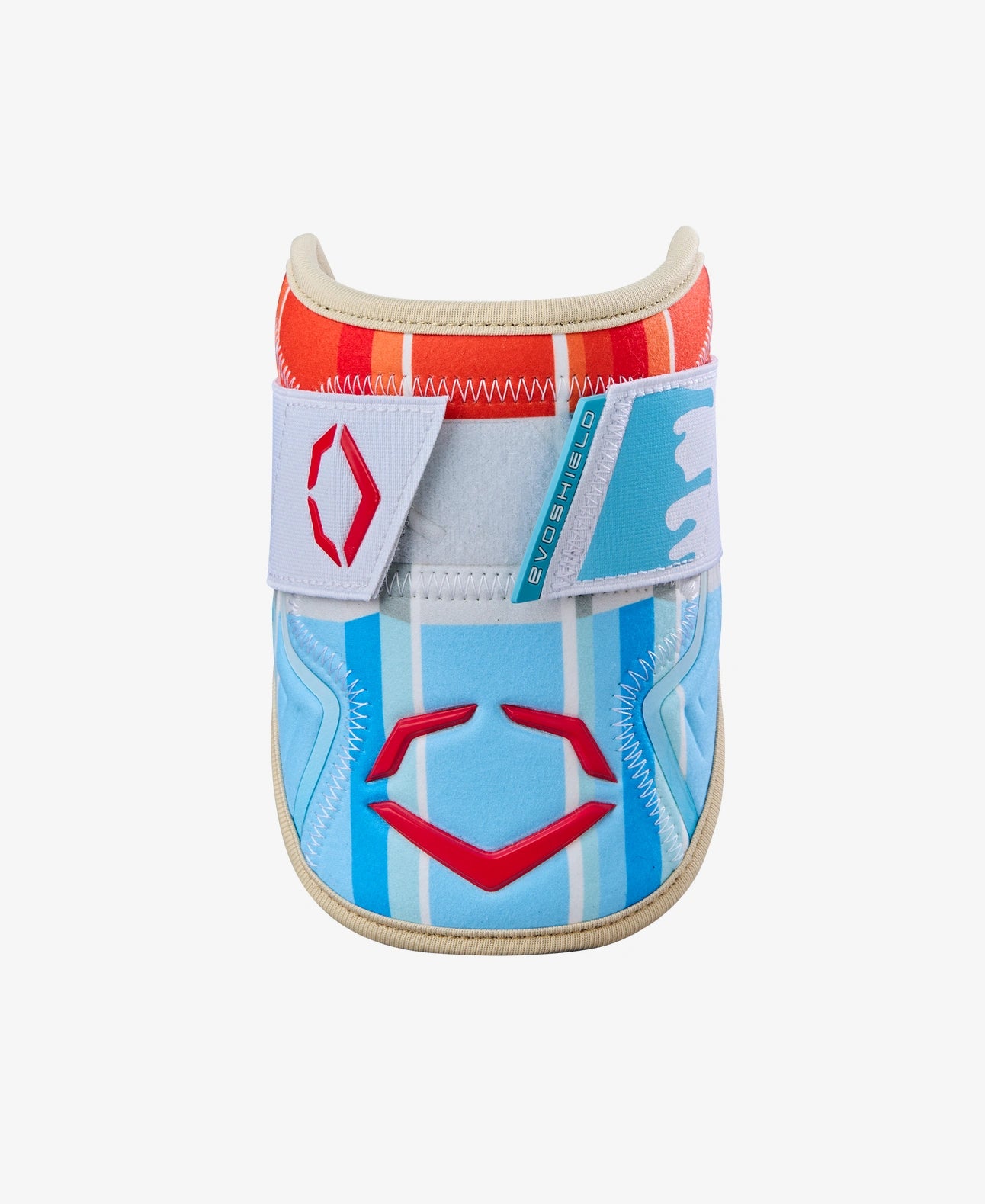 Evoshield X-SRZ™ Red, White, and Ice Batter’s Elbow Guard: WB5767501