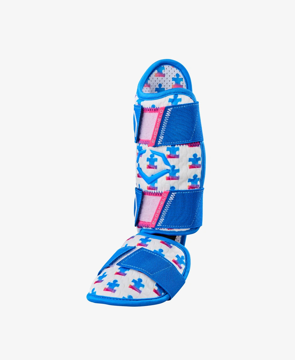 Evoshield X-SRZ™ Autism Speaks Batter’s Leg Guard: WB5768201