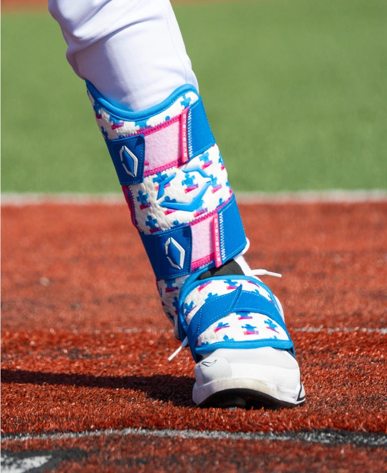 Evoshield X-SRZ™ Autism Speaks Batter’s Leg Guard: WB5768201