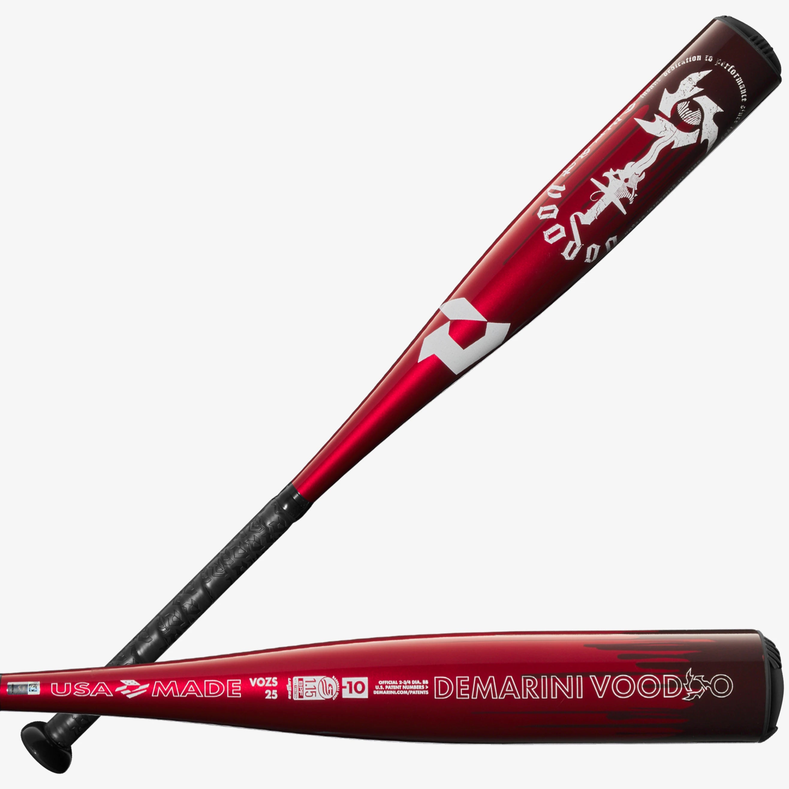 2025 DeMarini Voodoo® One (-10) USSSA Baseball Bat: WBD2538010
