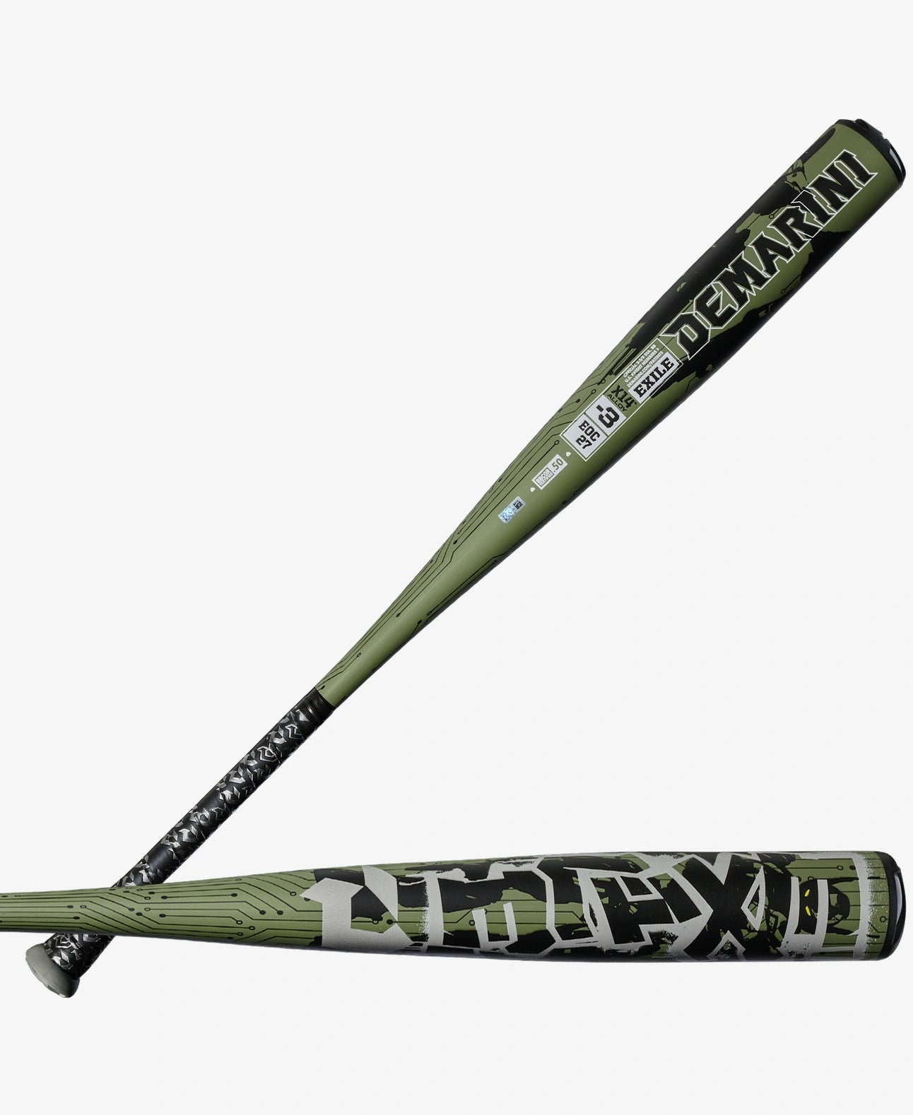 2027 DeMarini Exile™ (-3) BBCOR Baseball Bat: WBD2704010