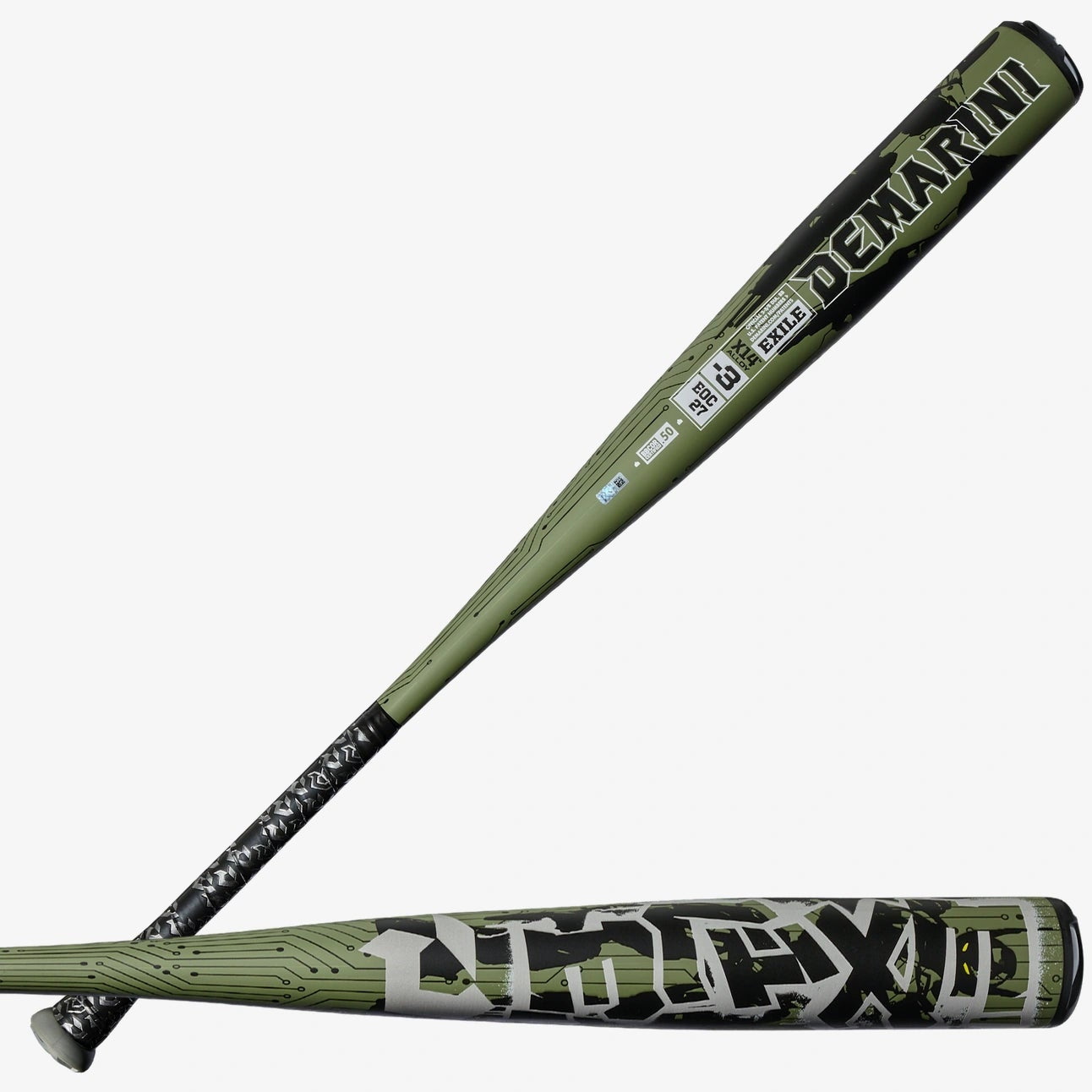 2027 DeMarini Exile™ (-3) BBCOR Baseball Bat: WBD2704010