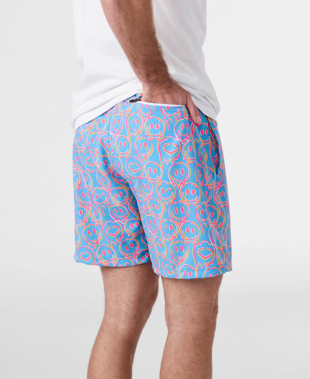 Evoshield Men's Happy Melt Victory Blue Woven Shorts