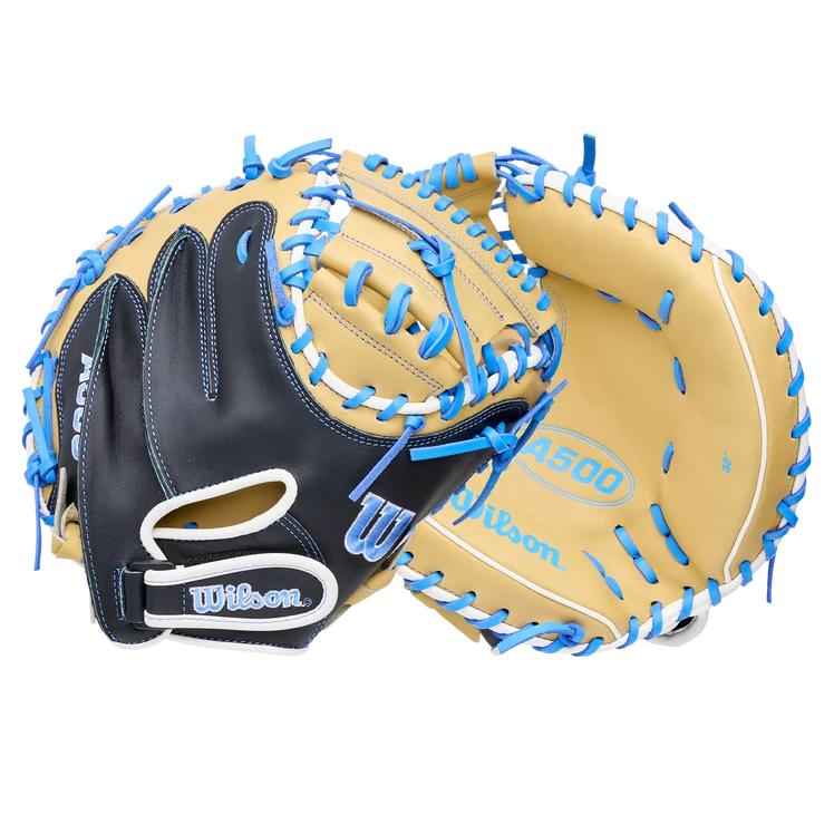 2027 Wilson A500® 32" Youth Baseball Catcher's Mitt: WBG08901RT32