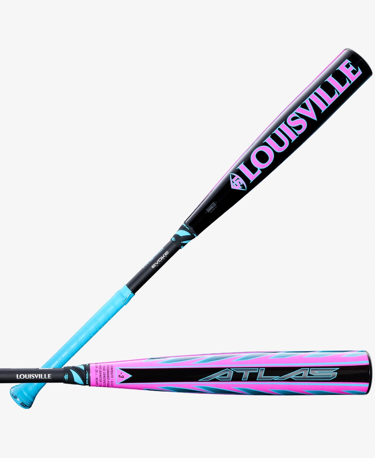 2026 Louisville Slugger Atlas Hybrid Pink BBCOR Baseball Bat: WBL4114010