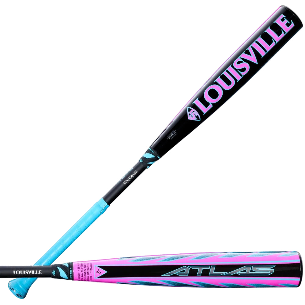 2026 Louisville Slugger Atlas Hybrid Pink BBCOR Baseball Bat: WBL4114010