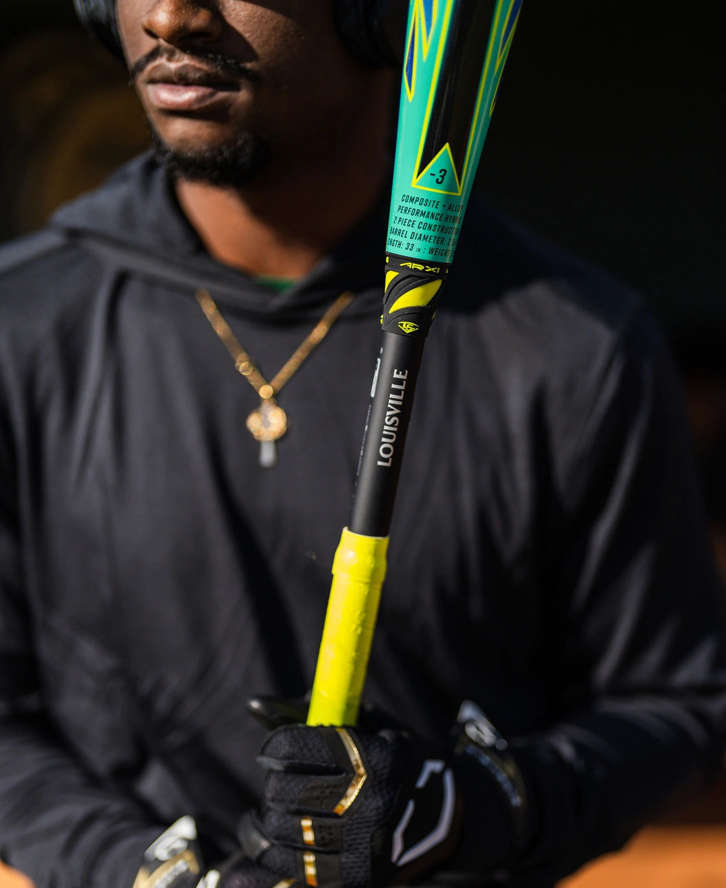 2026 Louisville Slugger Atlas Hybrid Green BBCOR Baseball Bat: WBL4231010