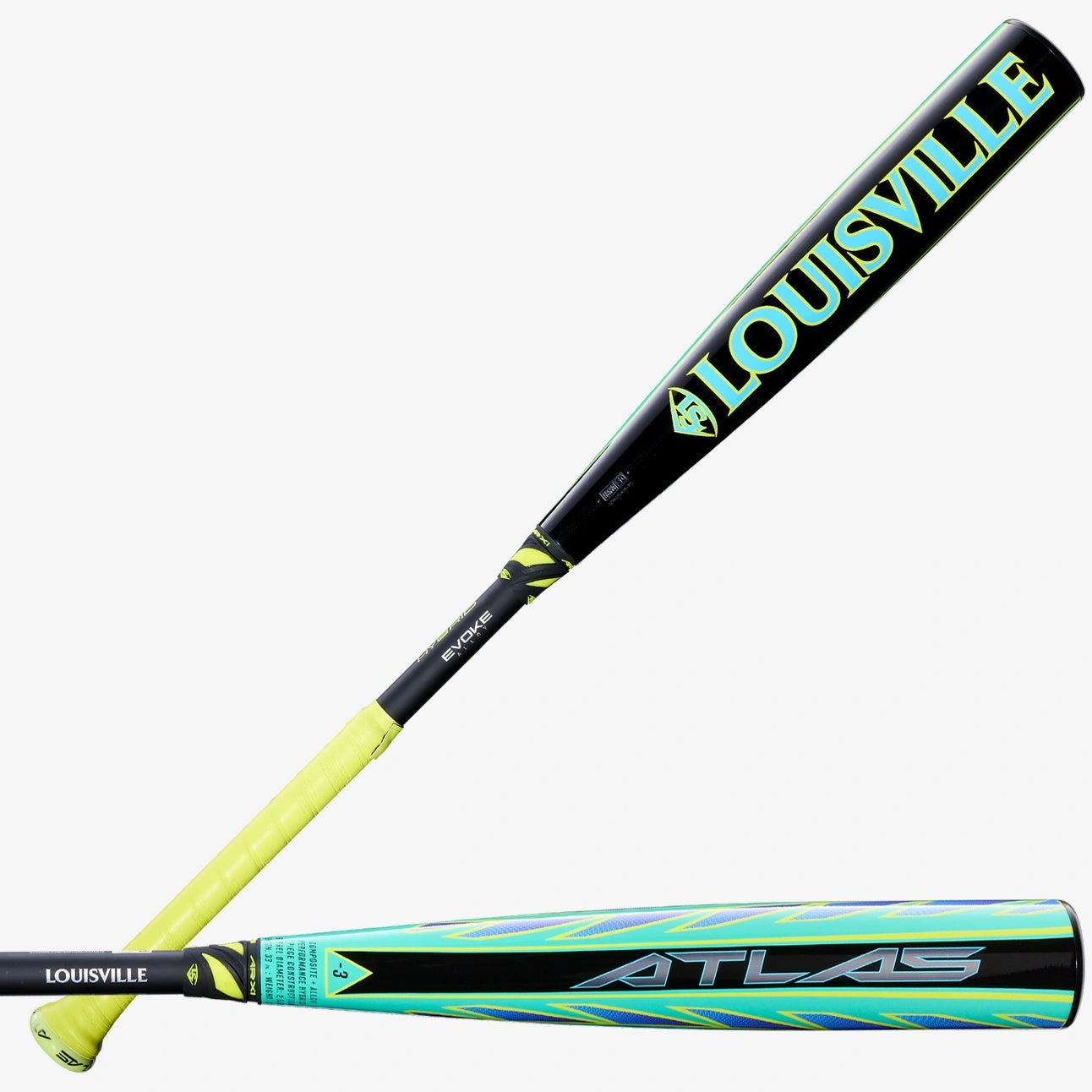2026 Louisville Slugger Atlas Hybrid Green BBCOR Baseball Bat: WBL4231010