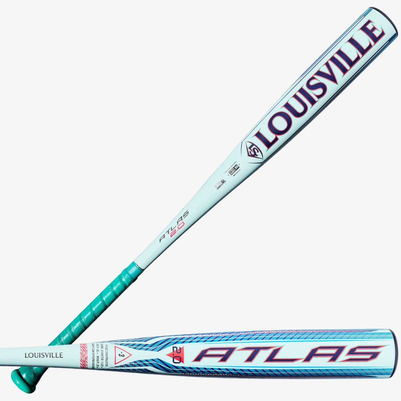 2027 Louisville Slugger Atlas™ 2.0 (-3) BBCOR Baseball Bat: WBL4248010