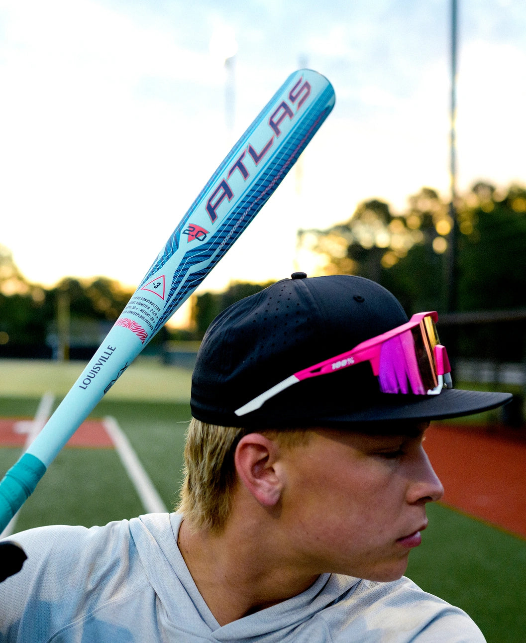 2027 Louisville Slugger Atlas™ 2.0 (-3) BBCOR Baseball Bat: WBL4248010