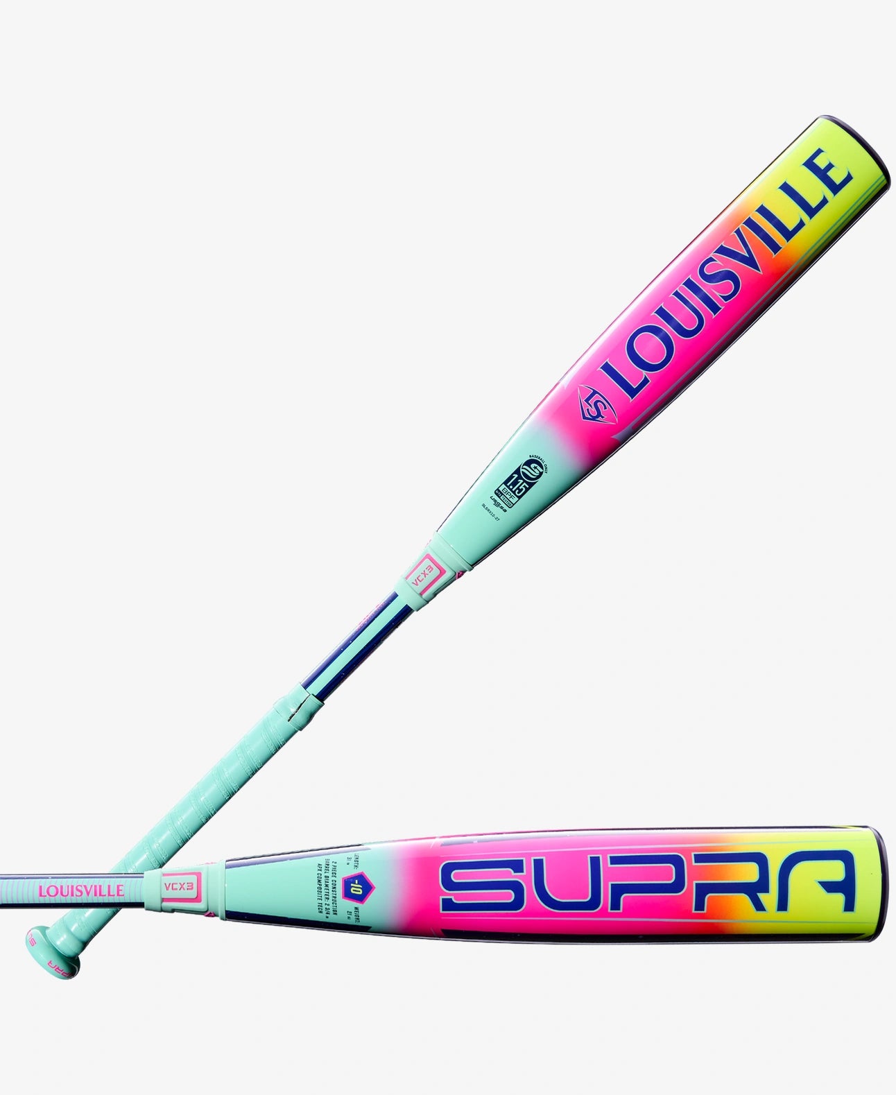 2027 Louisville Slugger Supra™ (-10) 2 ¾” USSSA Baseball Bat: WBL4251010