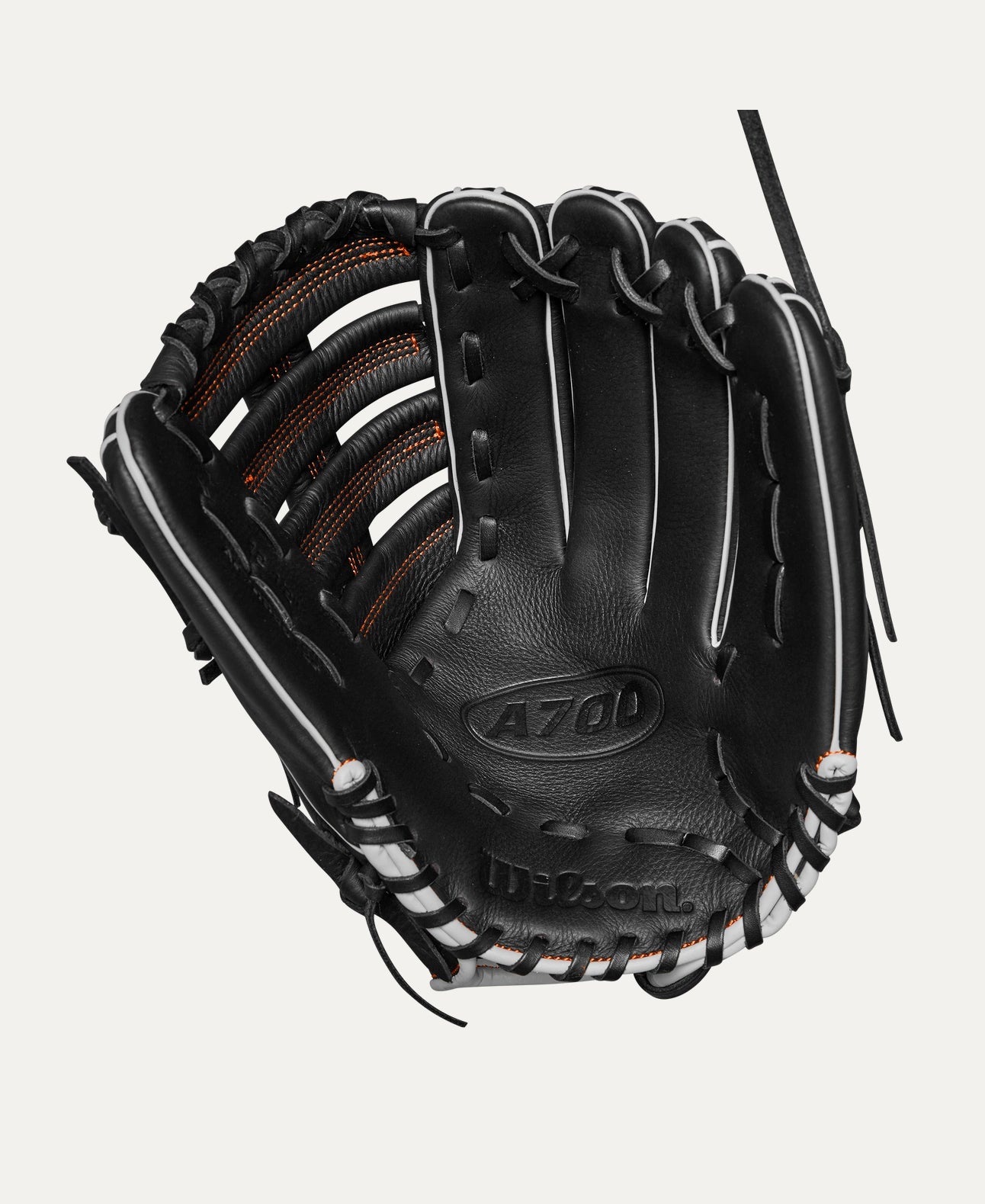 Wilson A700 12.5” Outfield Baseball Glove: WBW101430125