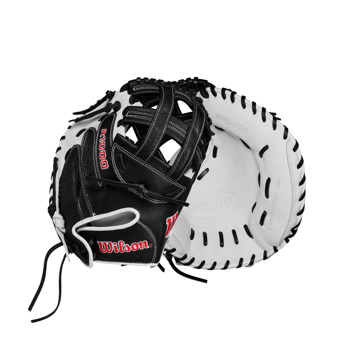 Wilson A1000 FPCM33 Model 33" Fastpitch Softball Catcher's Mitt: WBW10148033