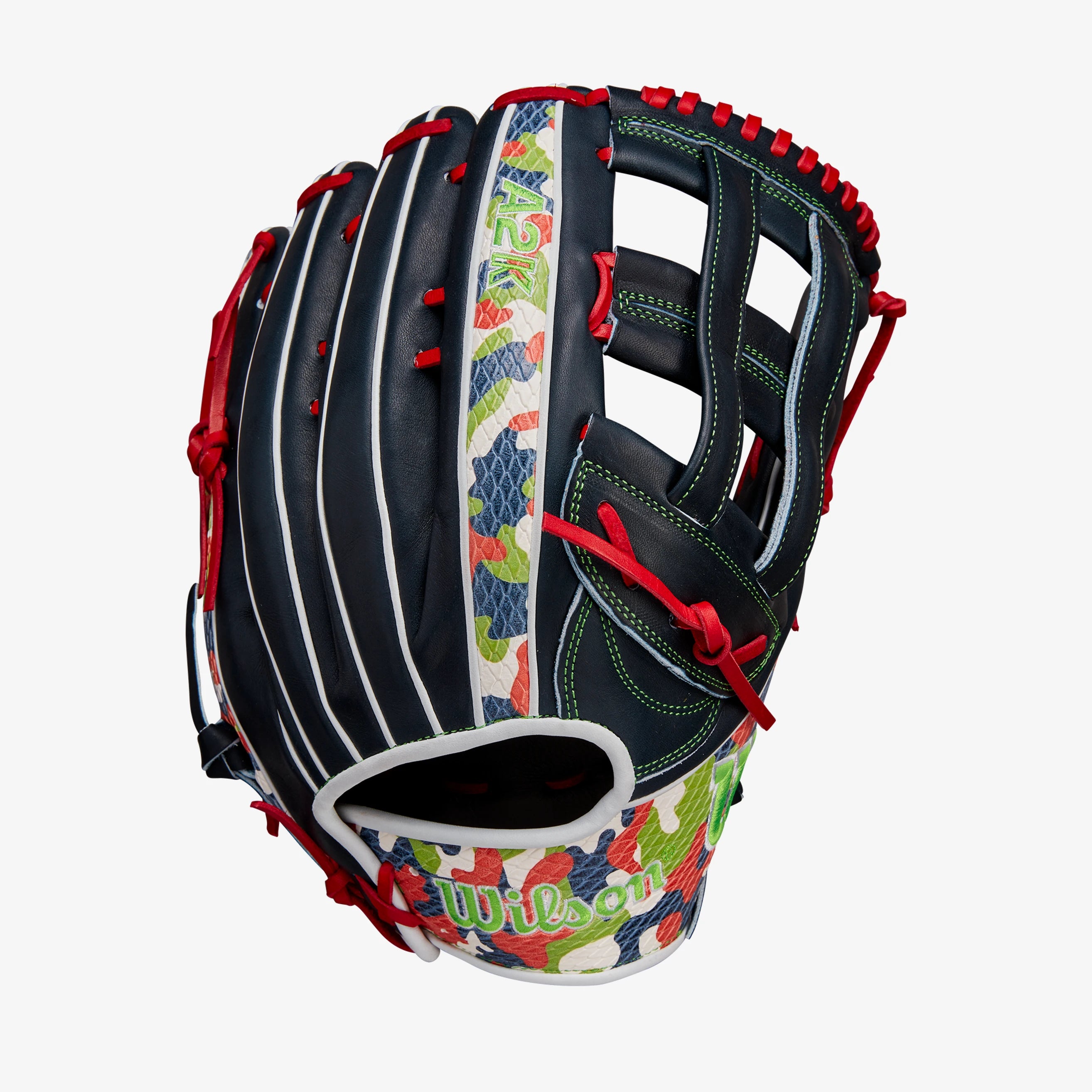 Wilson Fall 2024 A2K MH23 Michael Harris II GM 12.75” Outfield Baseball Glove: WBW1026201275