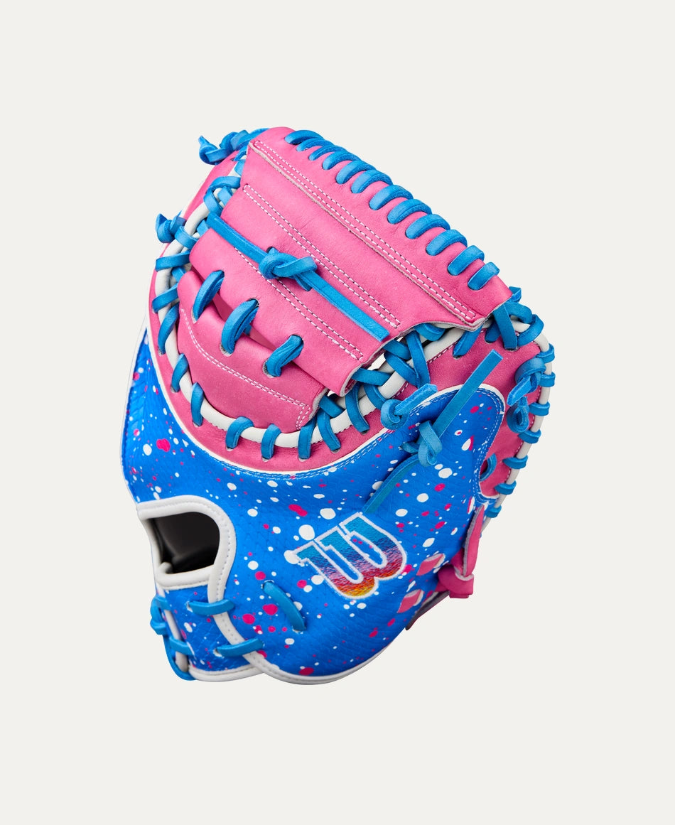 Wilson 2025 Love the Moment™ A2000® CM33SS 33” Baseball Catcher’s Mitt: WBW10344333