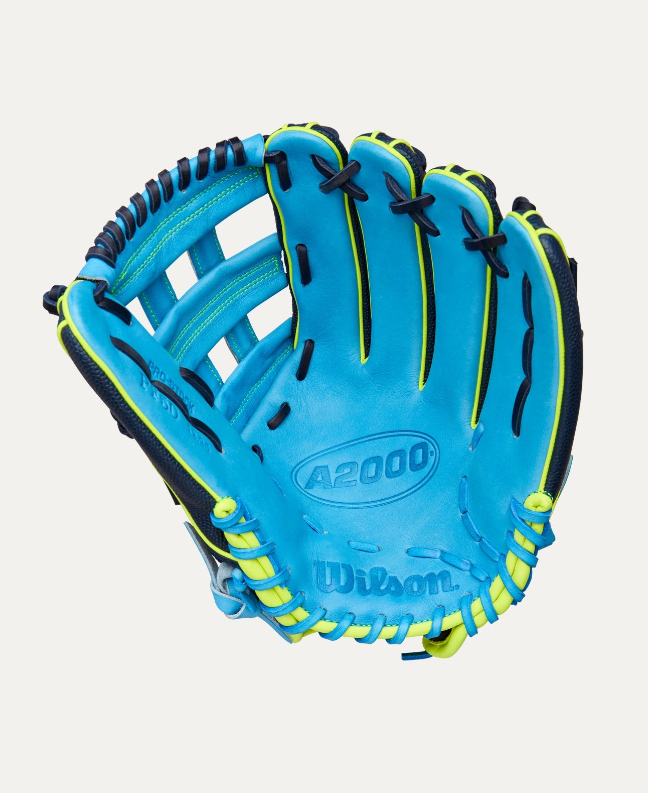 Wilson Fall 2025 A2000 PF50SS 12.25” Outfield Baseball Glove: WBW1034631225