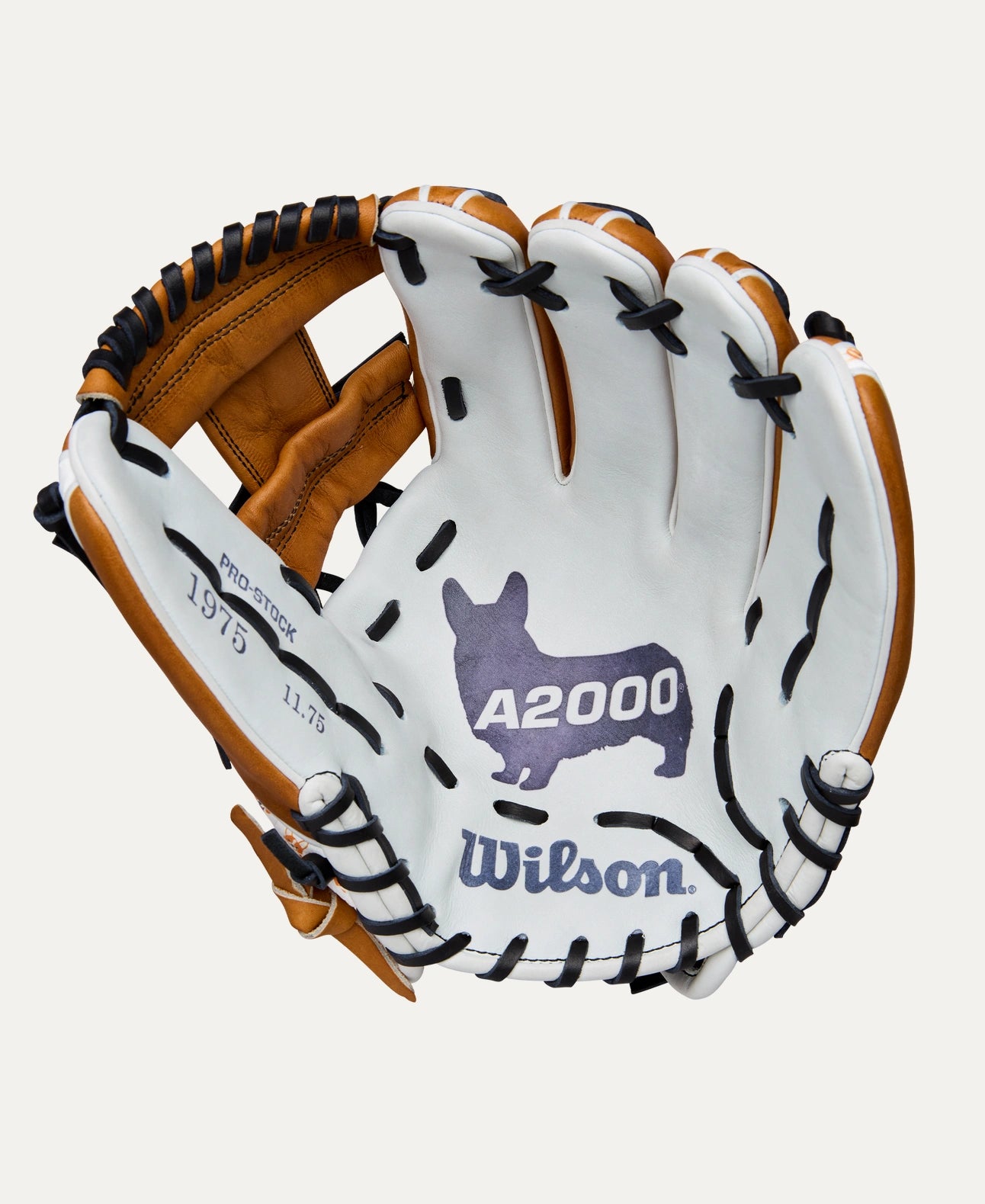 Wilson 2025 Aaron Civale Corgi A2000 1975 11.75” Infield Baseball Glove: WBW1035891175