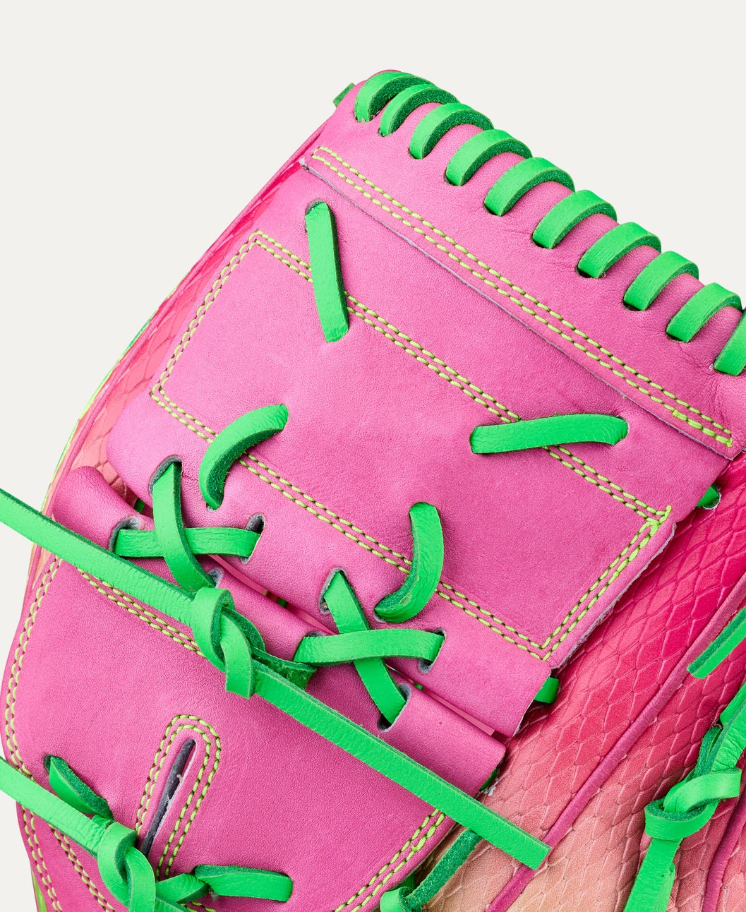 Wilson 2025 Cherry Limeade A2000® B2SS 12” Pitcher’s Baseball Glove: WBW10408112