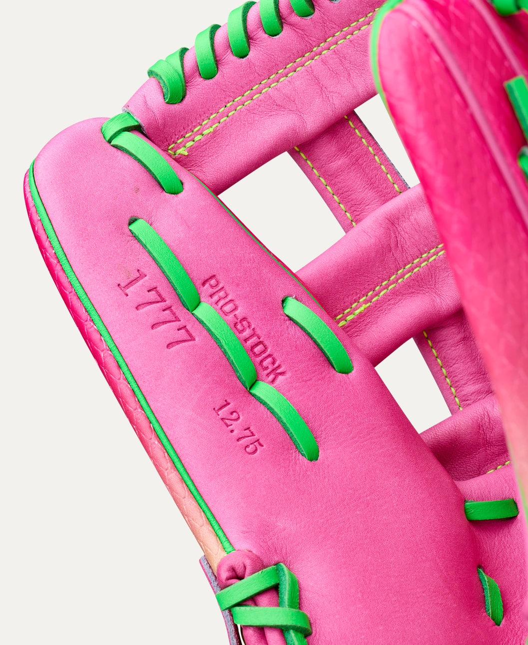 Wilson 2025 Cherry Limeade A2000® 1777SS 12.75 Outfield Baseball Glove: WBW1040831275