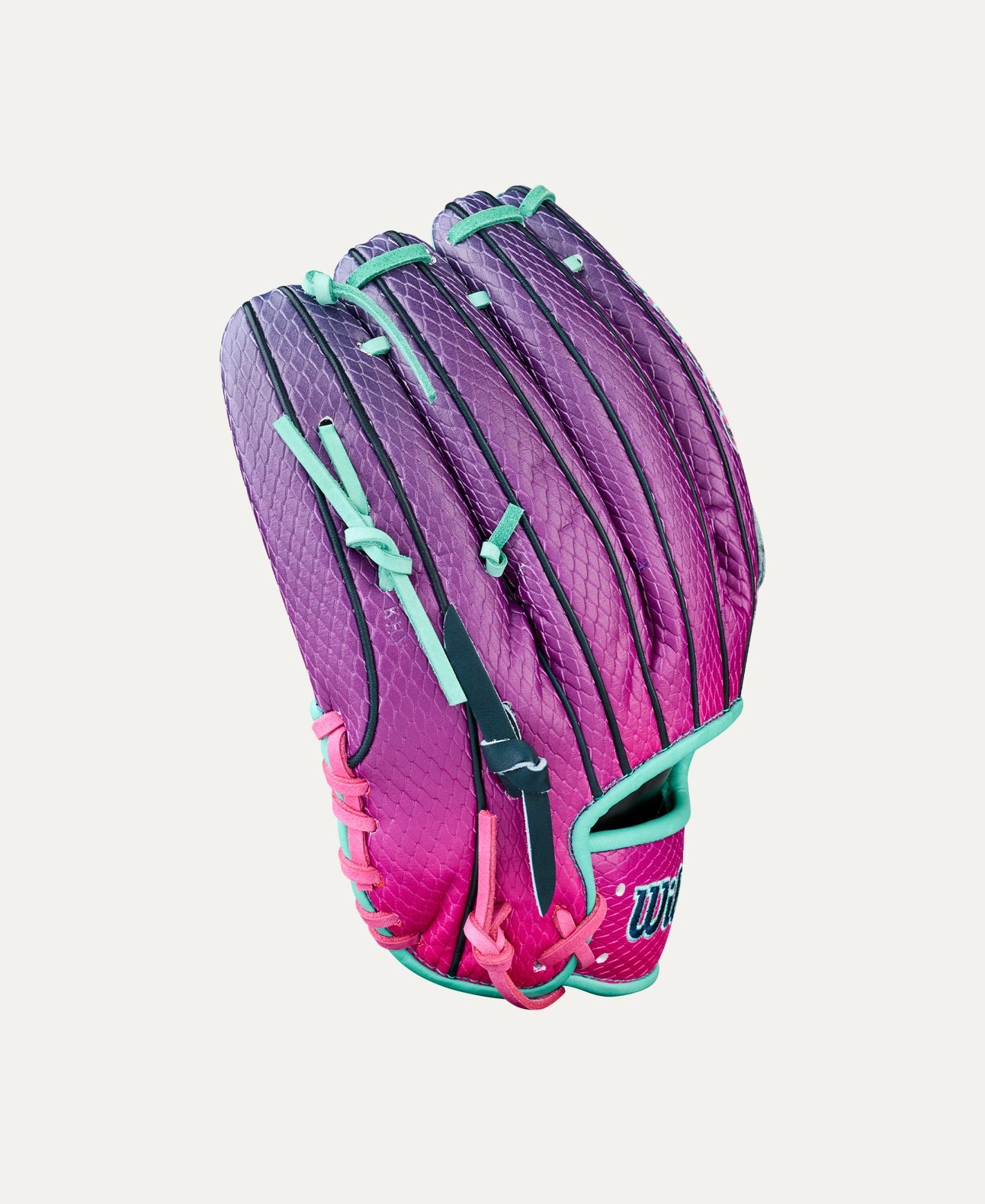 Wilson 2025 Grape Limeade A2000® B2SS 12” Pitcher’s Baseball Glove: WBW10408612