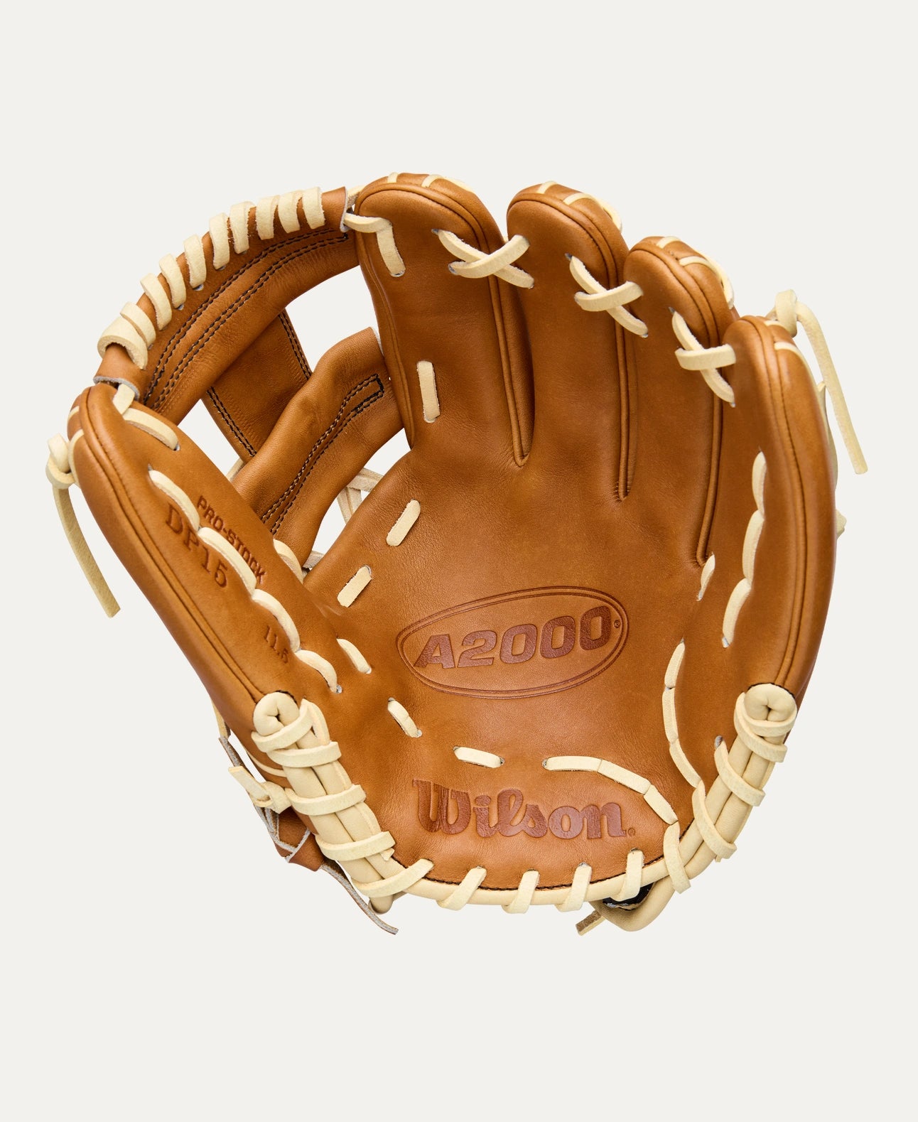 Wilson 2026 A2000® Classics Series DP15 11.5” Infield Glove: WBW10411115