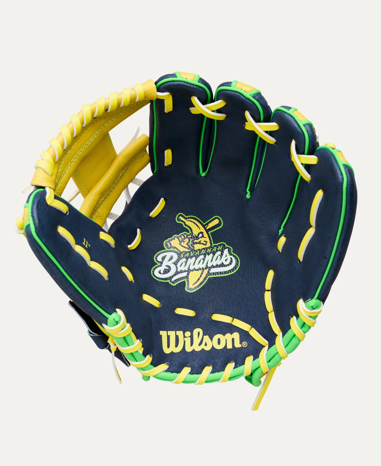 WILSON 2026 A450 11” YOUTH BANANAS BASEBALL GLOVE: WBW10419211