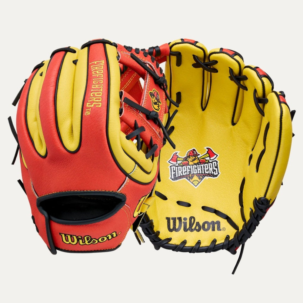 WILSON 2026 A450 11” YOUTH FIREFIGHTERS BASEBALLGLOVE: WBW10419611