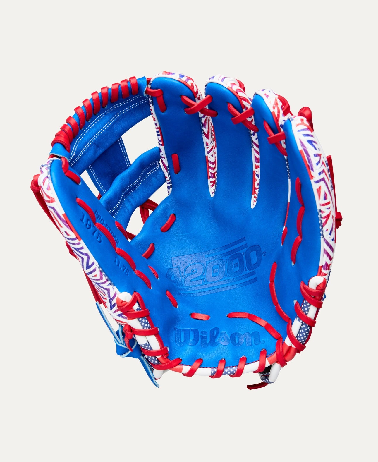 Wilson 2025 July Stars A2000® 1975SS 11.75” Infield Baseball Glove: WBW1042471175