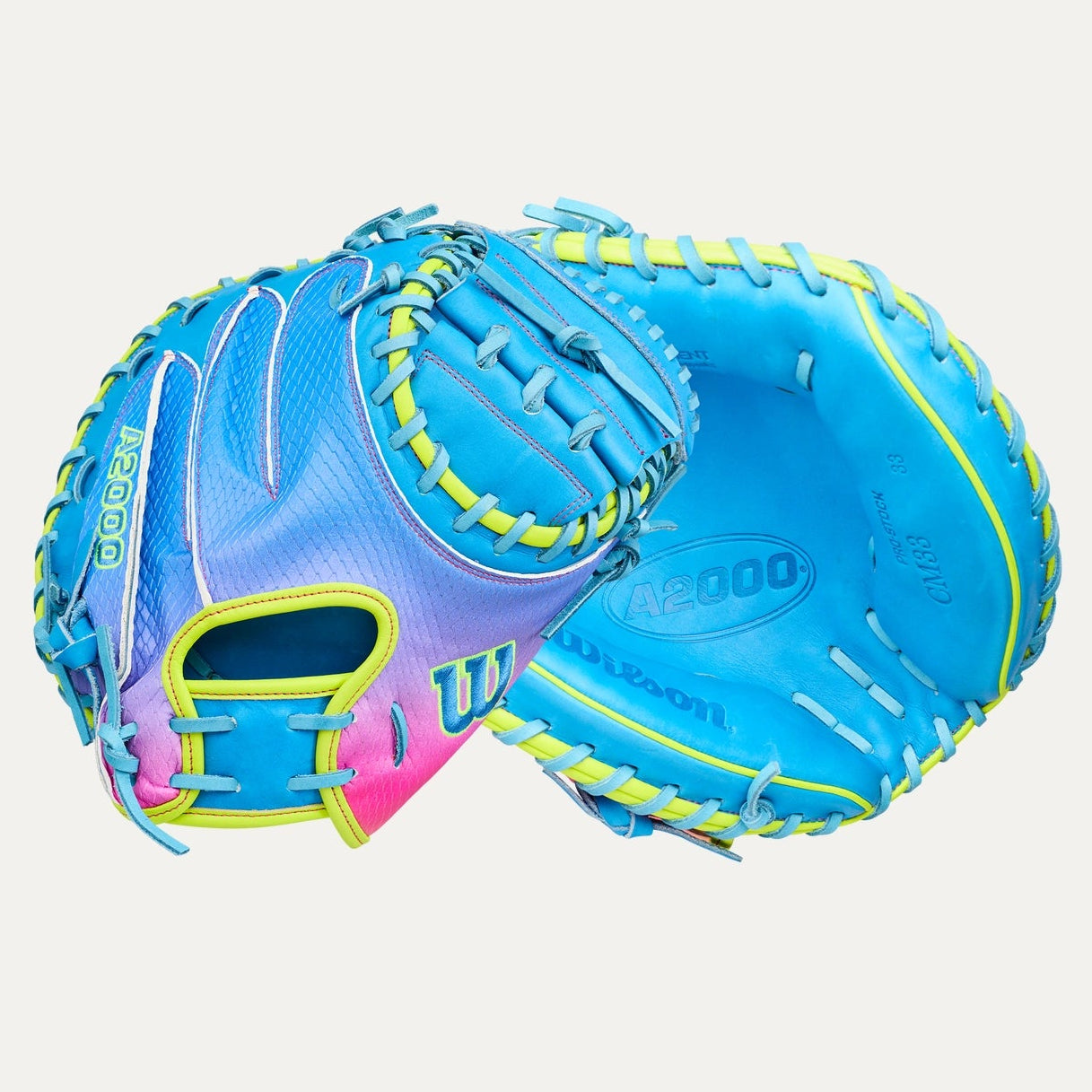 Wilson 2026 Love the Moment™ A2000® CM33SS 33” Baseball Catcher’s Mitt: WBW10483533