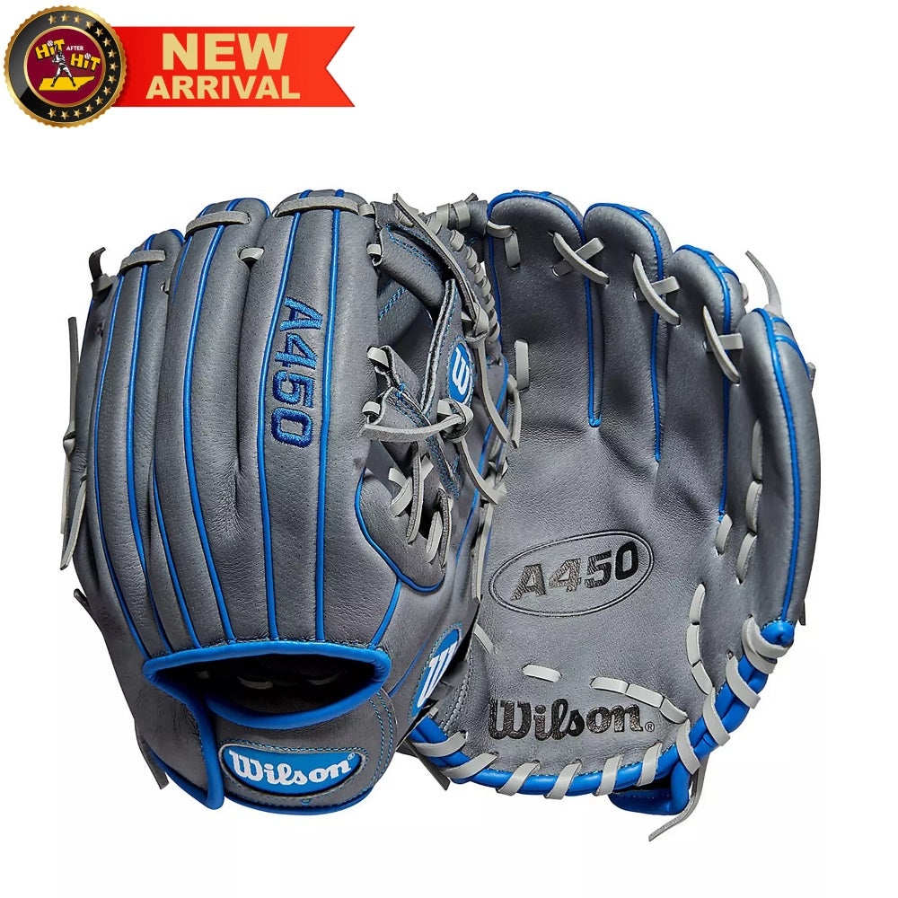 WILSON A450 10.75" YOUTH INFIELD BASEBALL GLOVE: WBW1001711075