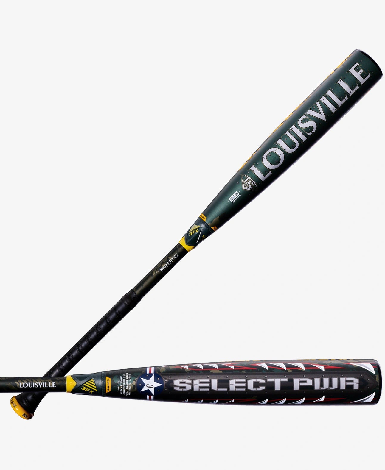2026 Louisville Slugger Select PWR Tigershark (-3) BBCOR Baseball Bat: WL2700201