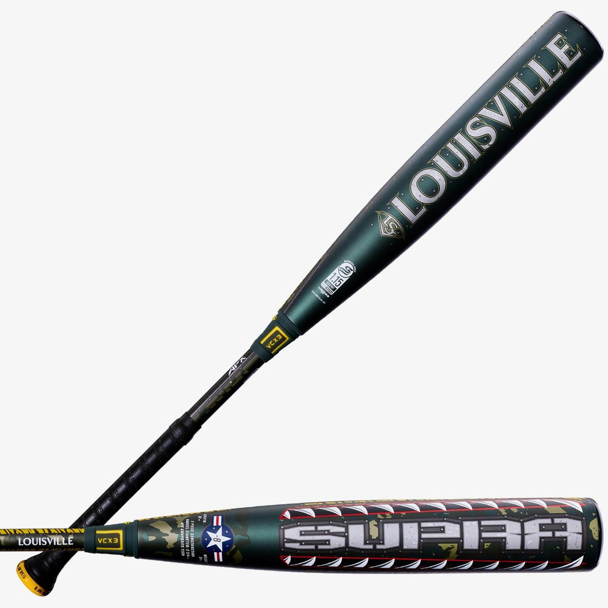 2027 Louisville Slugger (-8) Supra™ Tigershark 2 ¾” USSSA Baseball Bat: WL2700801