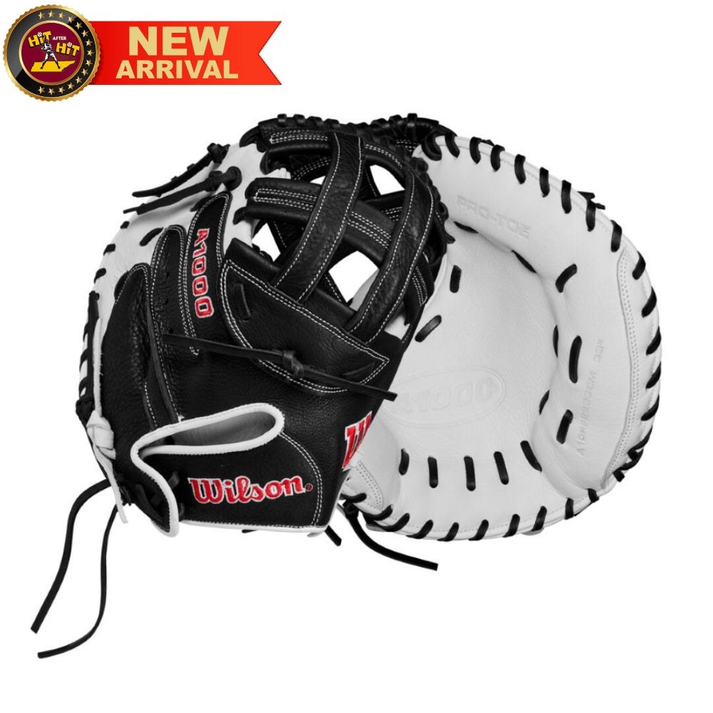 Wilson A1000 FPCM33 Model 33" Fastpitch Softball Catcher's Mitt: WBW10148033