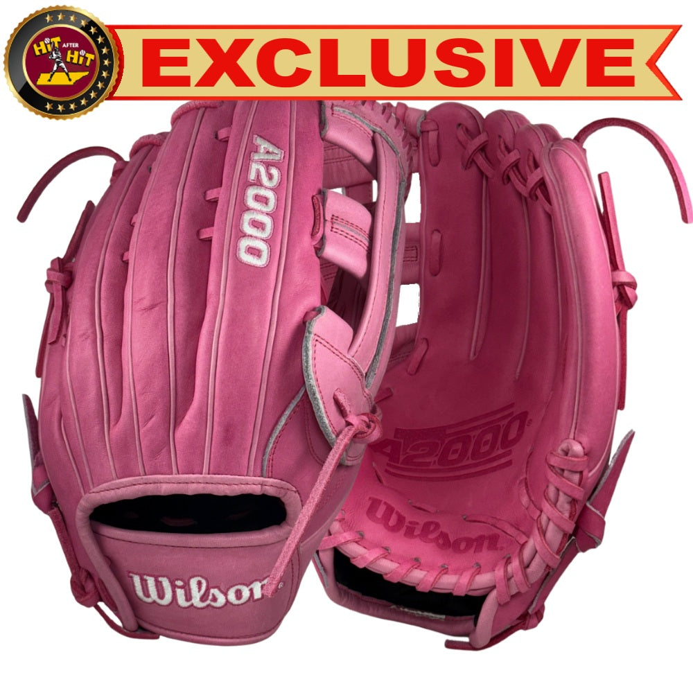 Wilson Custom A2000 PF50 Pink 12.25" Outfielder Glove