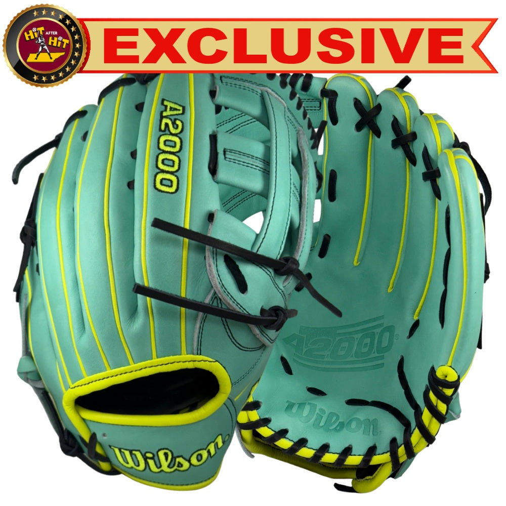 Wilson Custom A2000 1750 Seafoam 12.50" Outfielder Glove