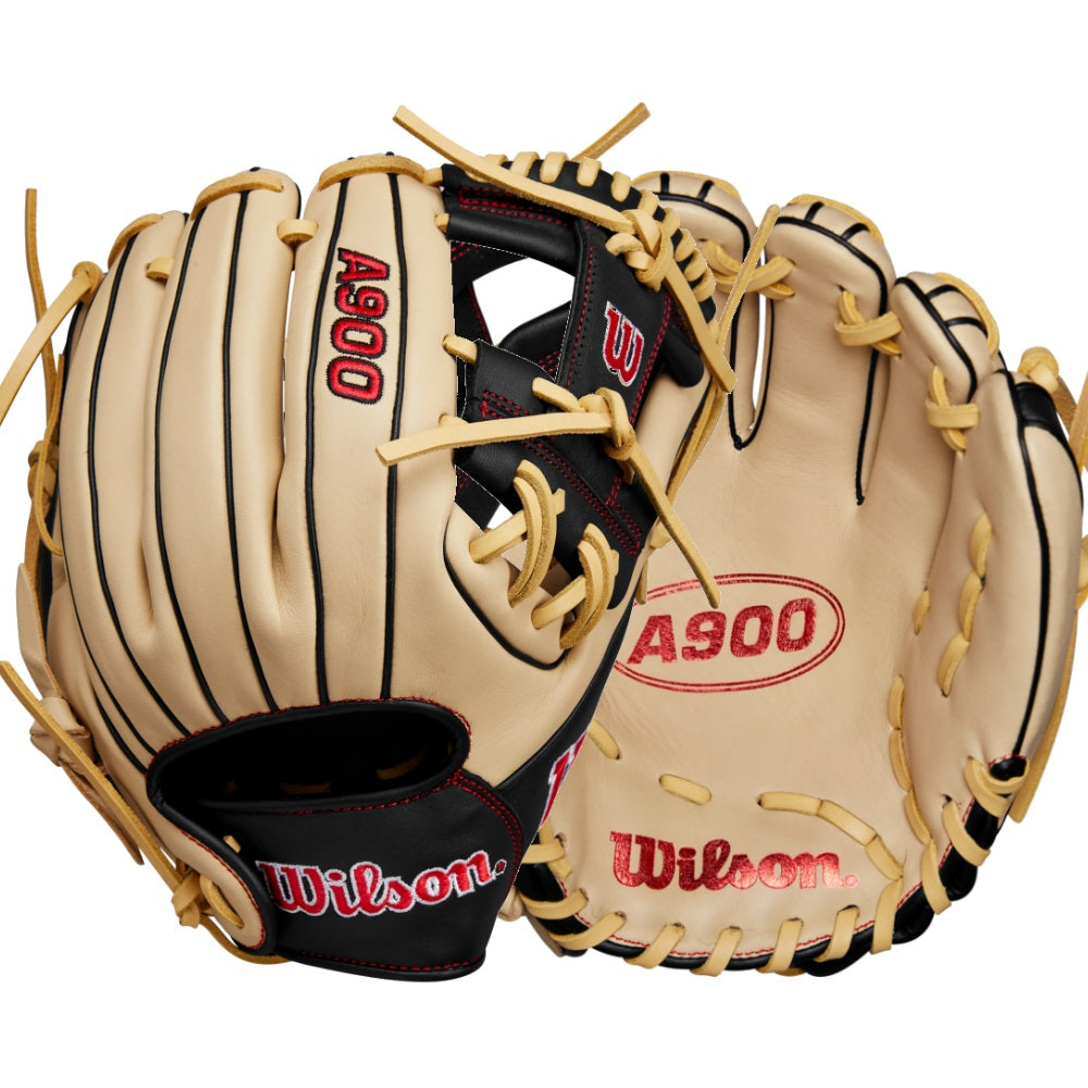 Wilson 2024 A900® PF115 Pedroia Fit™ 11.5” Infield Baseball Glove: WBW102570115