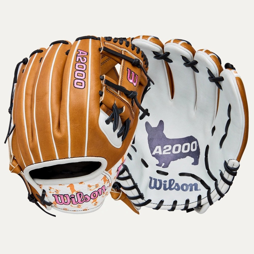 Wilson 2025 Aaron Civale Corgi A2000 1975 11.75” Infield Baseball Glove: WBW1035891175