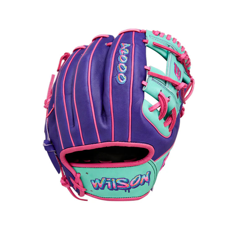 Wilson 2025 Omaha A2000 1975 Graffiti 2.0 11.75" Infield Glove: WBW1041981175