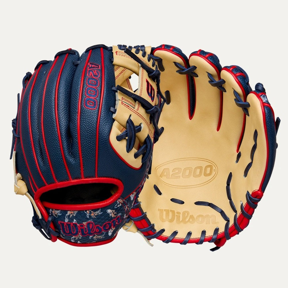 Wilson 2025 Ozzie Albie Koi Fish A2000 1786SS 11.5” Infield Baseball Glove: WBW103588115