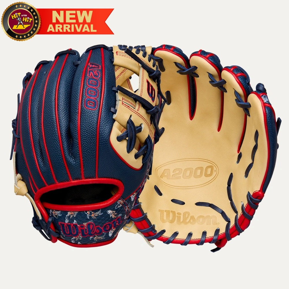 Wilson 2025 Ozzie Albie Koi Fish A2000 1786SS 11.5” Infield Baseball Glove: WBW103588115