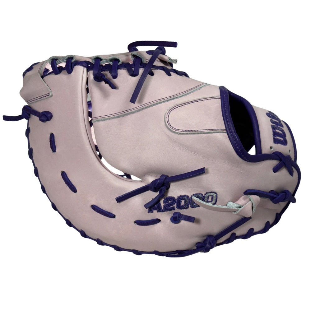 Wilson Custom A2000 1679 Lavender 12.5” Baseball First Base Mitt