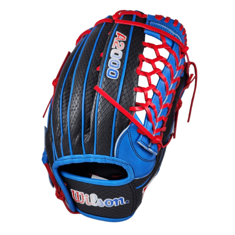 Wilson Custom Autism Blue and Black A2000 PF92 12.25" Outfield Glove