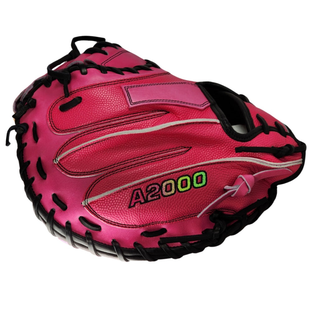 Wilson Custom Flamingo Pink A2000 M1D 33.5” Baseball Catchers Mitt