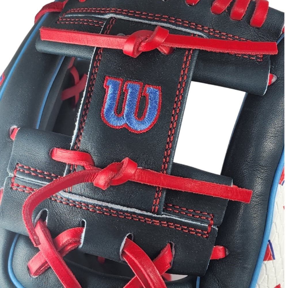 WILSON CUSTOM TENNESSEE FLAG A2000 1786 11.5” INFIELD BASEBALL GLOVE: WBW102778115