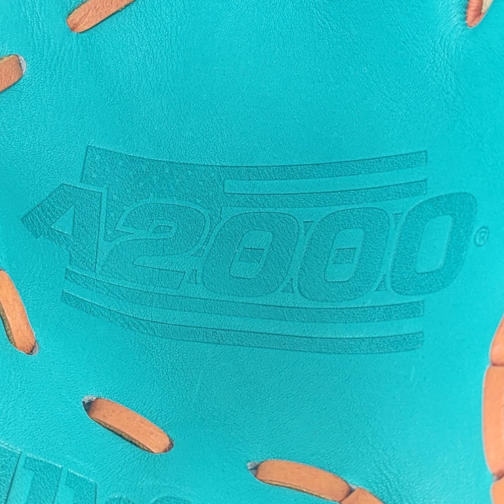 Wilson Custom Blonde and Teal A2000 1975 11.75" Infielders Glove