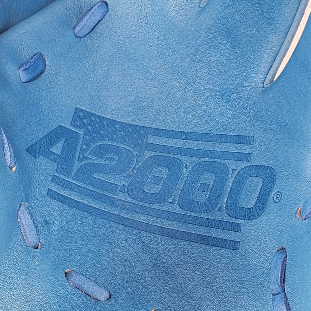 Wilson Custom White and Autism Blue A2000 1799 12.75" Outfield Glove